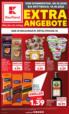 Leták Kaufland Německo 8.10.-14.10.2026
