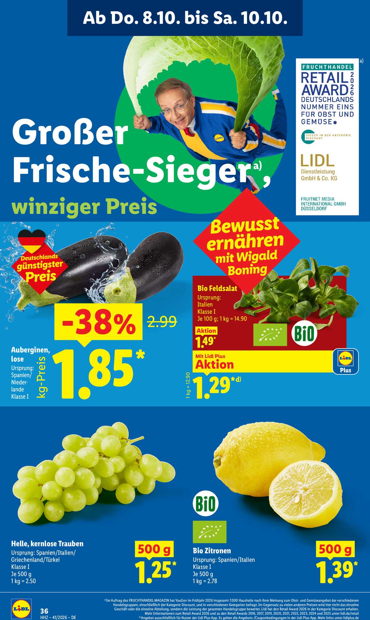Leták Lidl Německo 5.10.-10.10.2026 strana 58