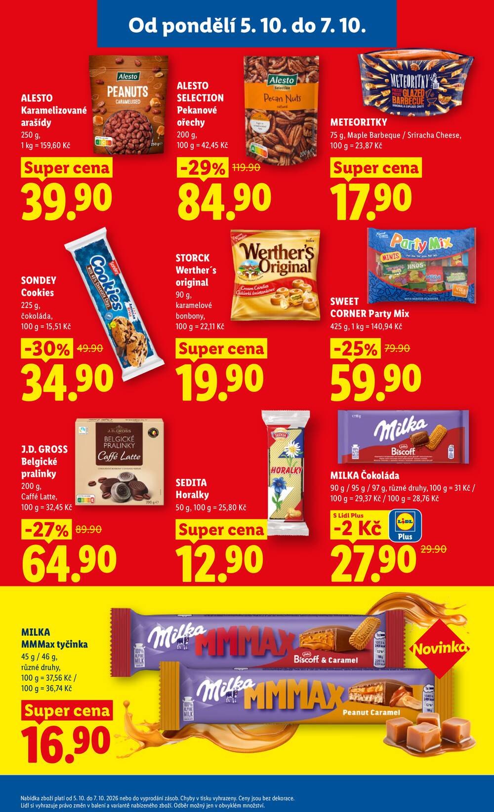 Lidl od 5.10. do 7.10.2026
