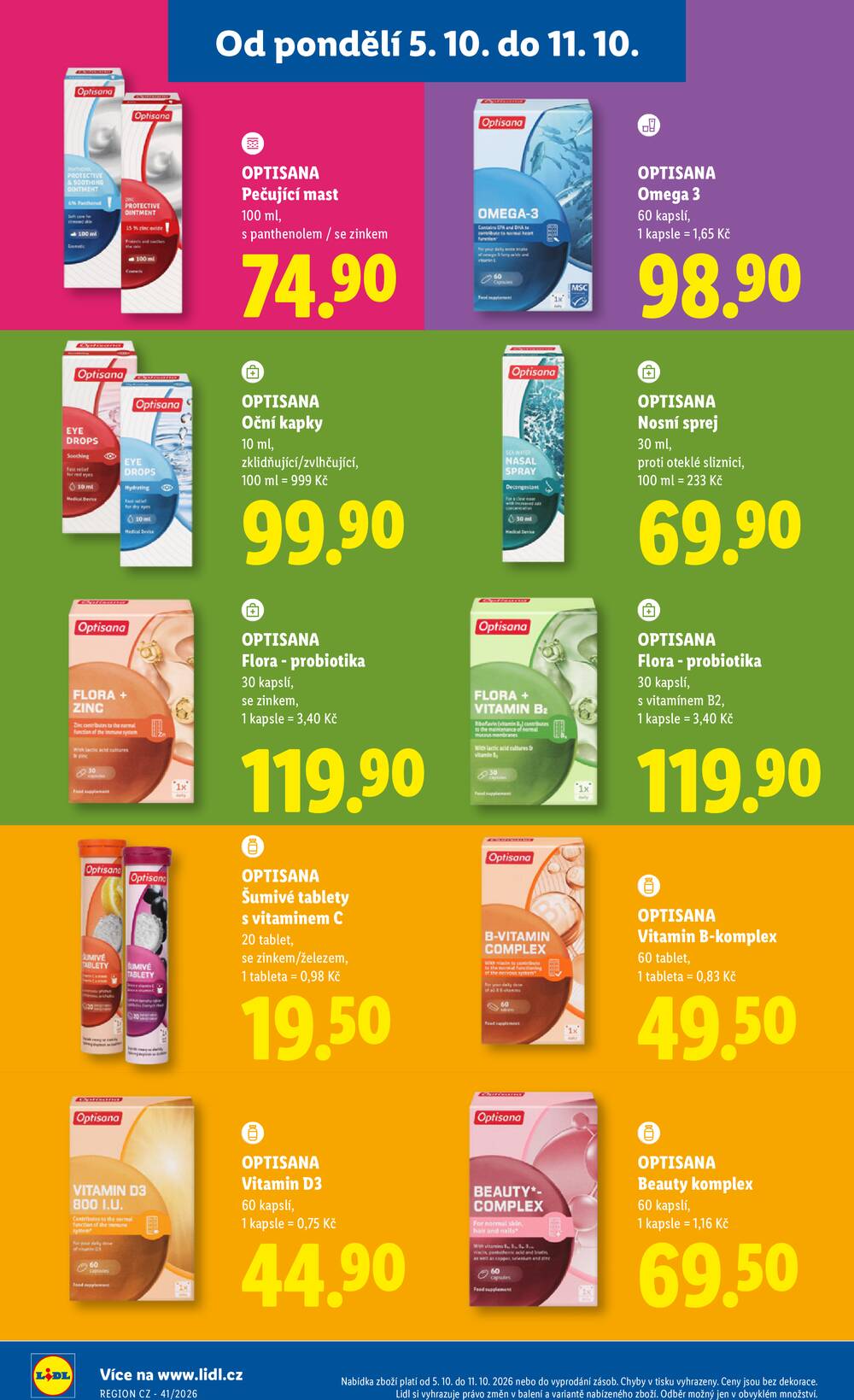 Lidl od 5.10. do 7.10.2026