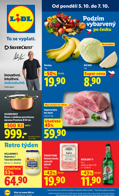 Lidl od 5.10. do 7.10.2026