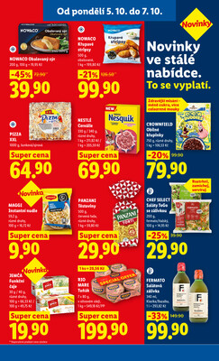 Lidl od 5.10. do 7.10.2026