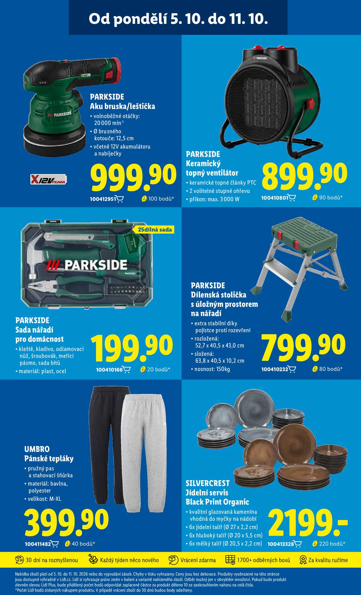 Lidl Spotřební zboží 5.10. - 11.10. strana 17