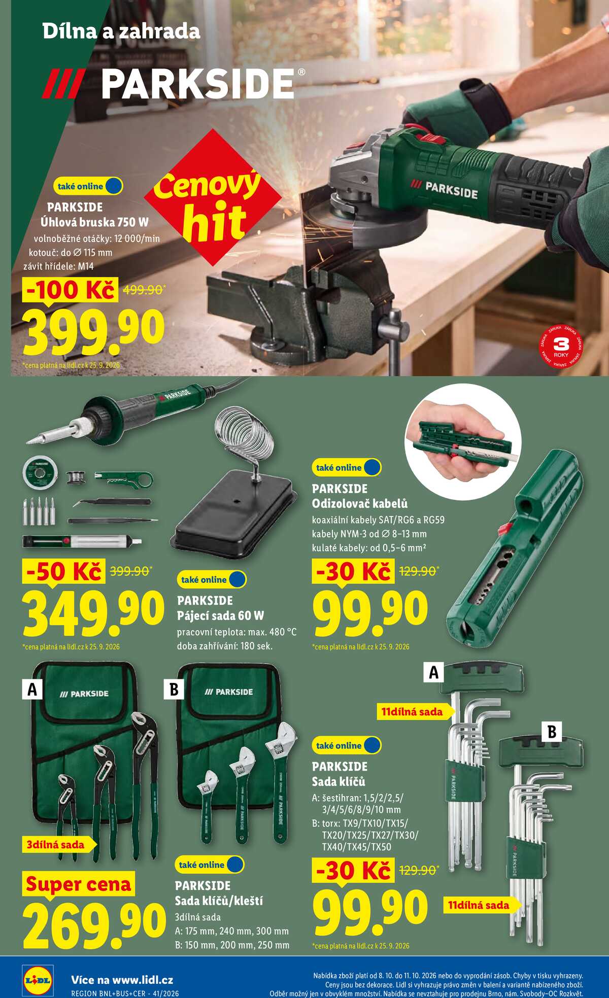 Lidl Spotřební zboží 5.10. - 11.10. strana 24