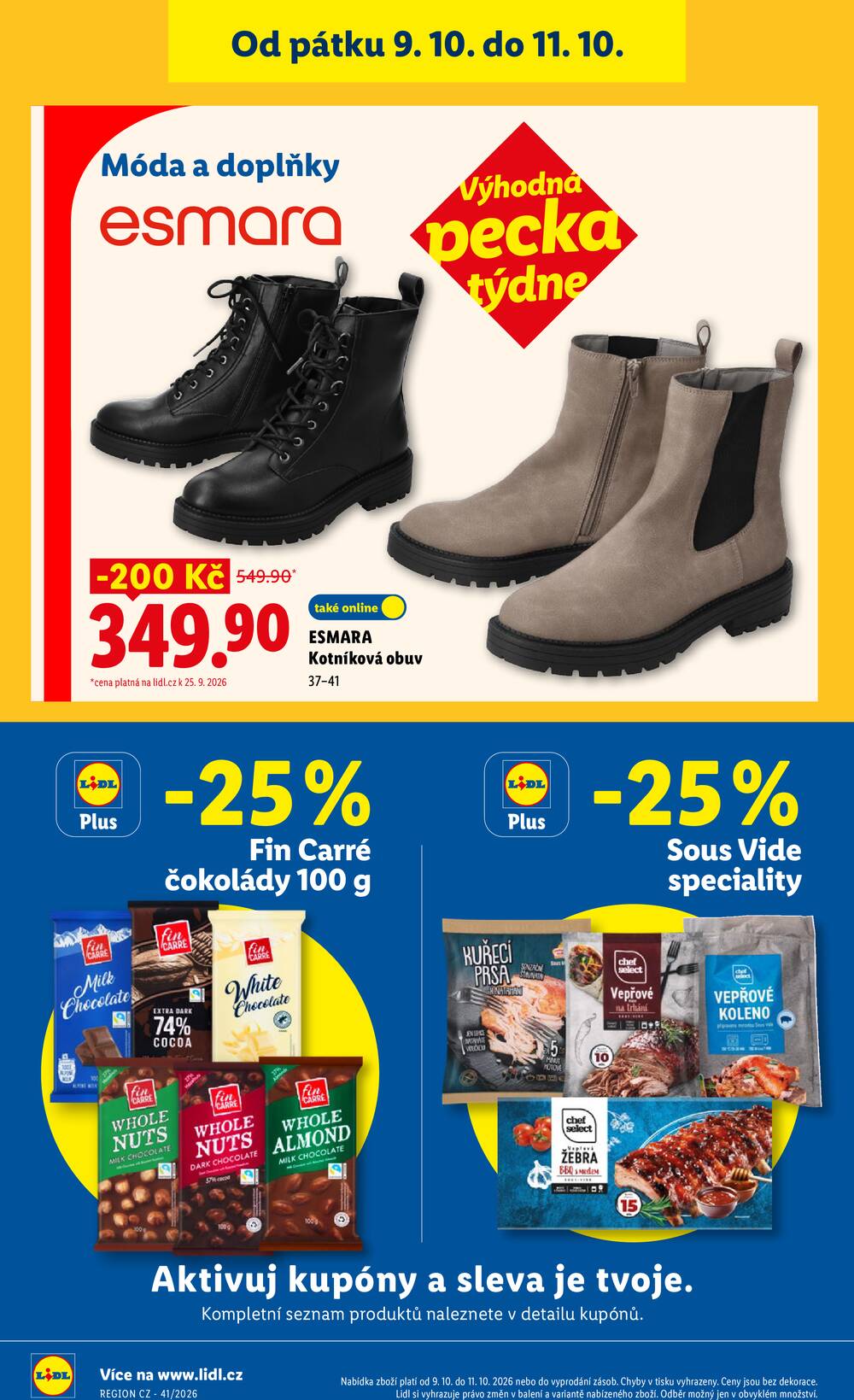Lidl Spotřební zboží 5.10. - 11.10.