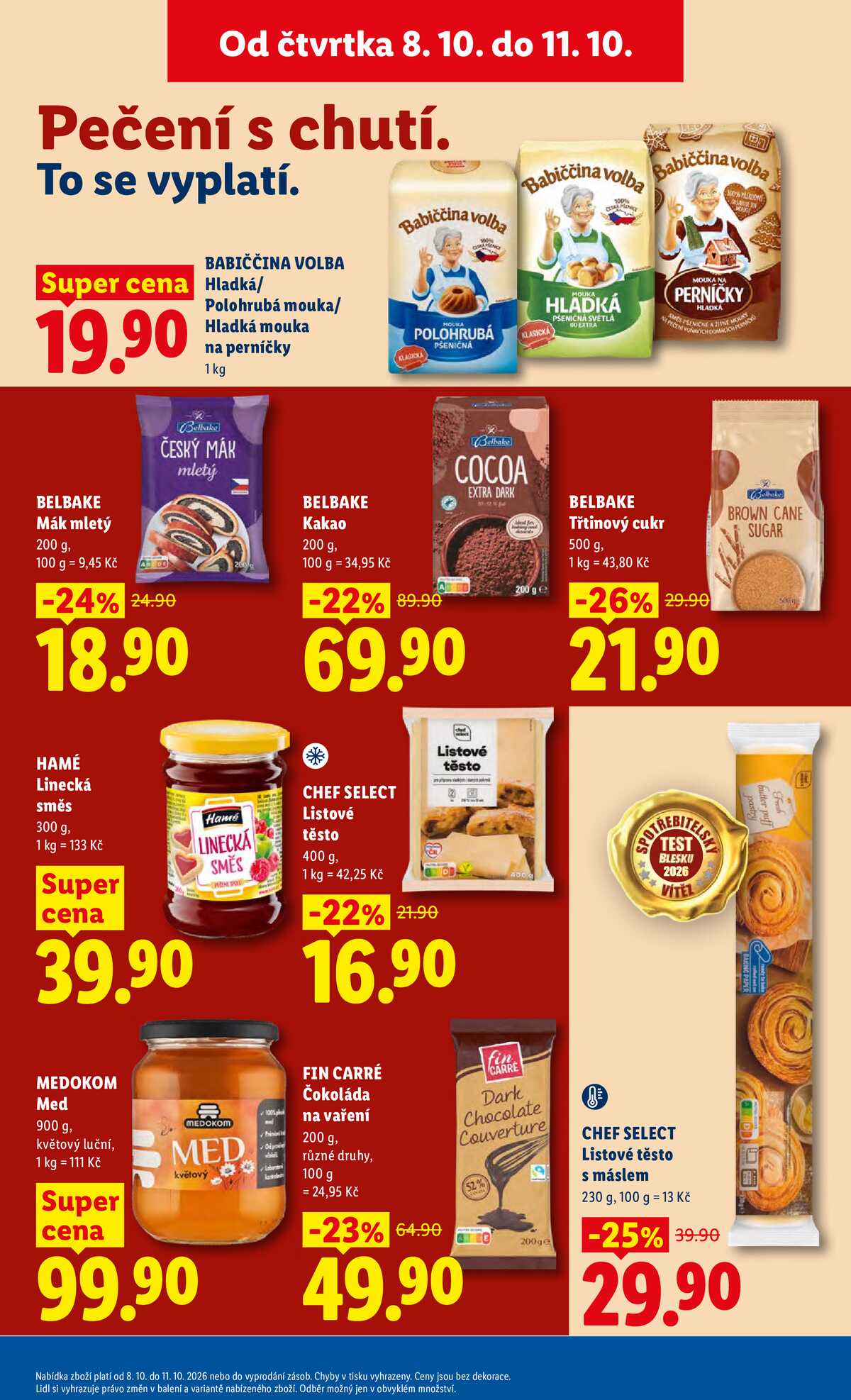 Lidl Čtvrtek od 8.10. do 11.10.2026 strana 19