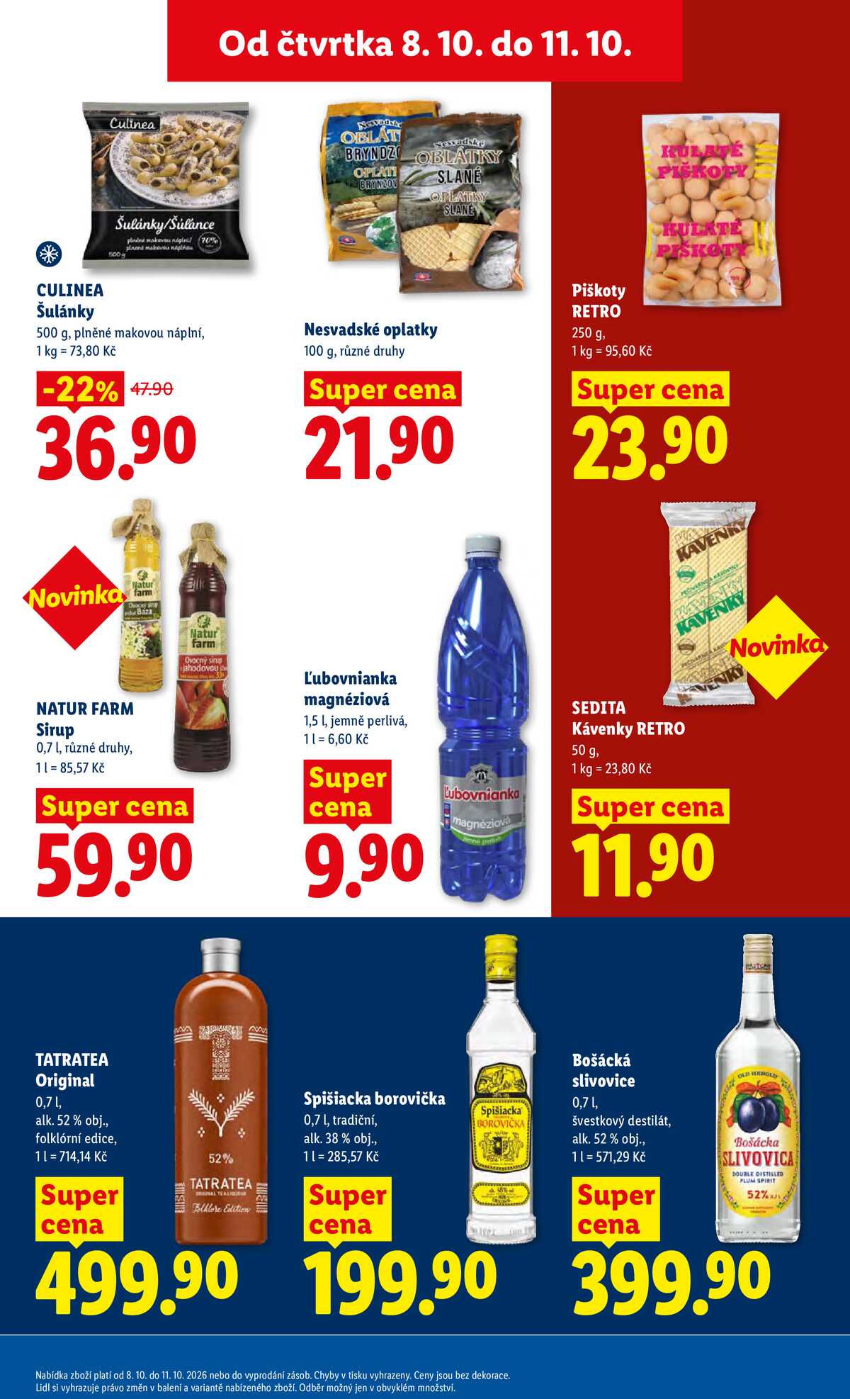 Lidl Čtvrtek od 8.10. do 11.10.2026 strana 23