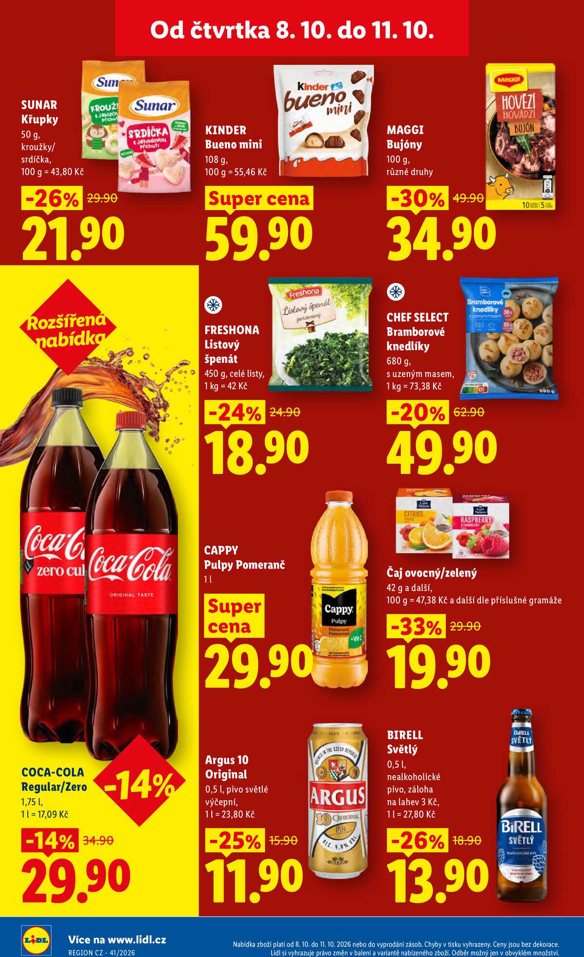 Lidl Čtvrtek od 8.10. do 11.10.2026 strana 28