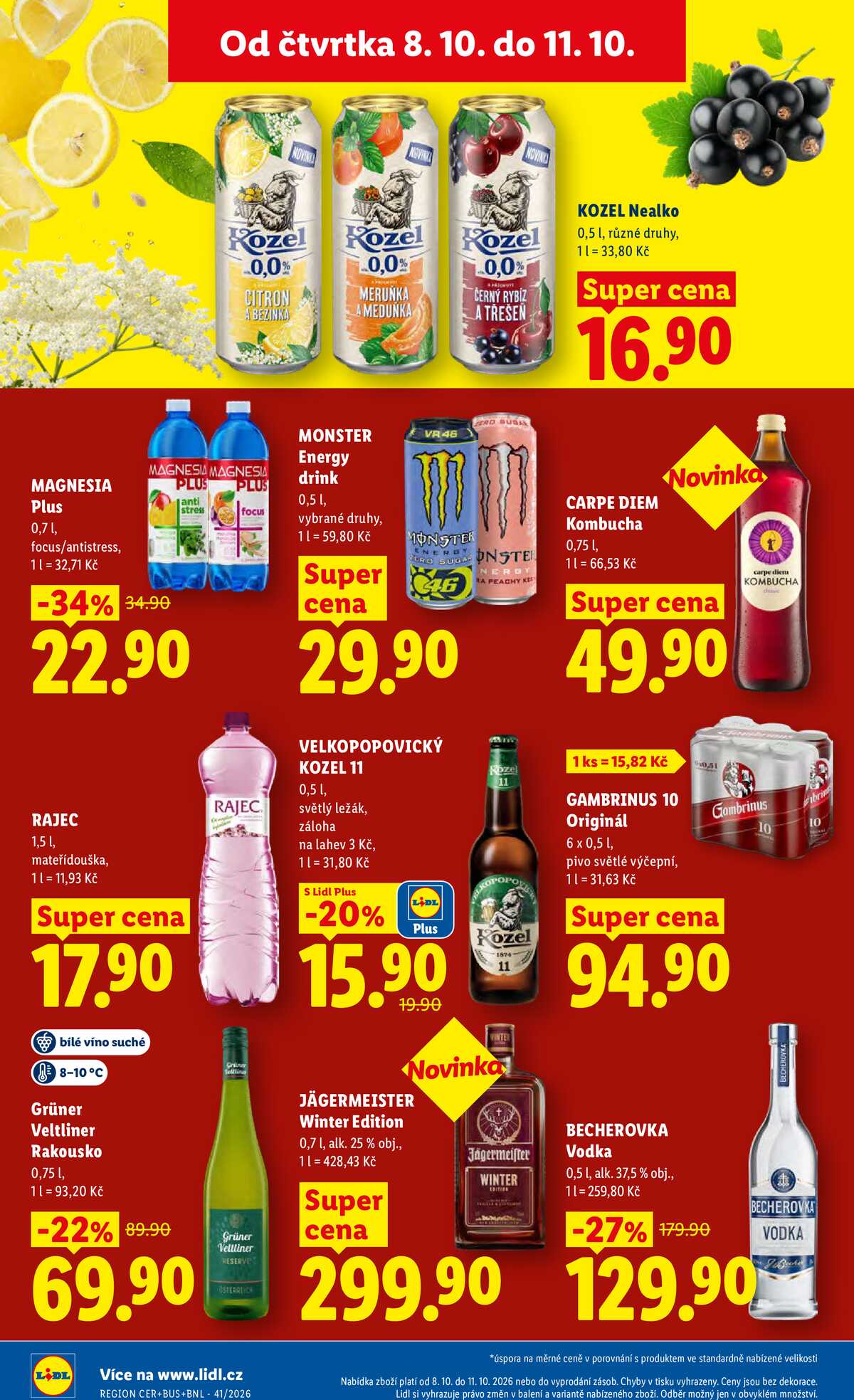 Lidl Čtvrtek od 8.10. do 11.10.2026 strana 29