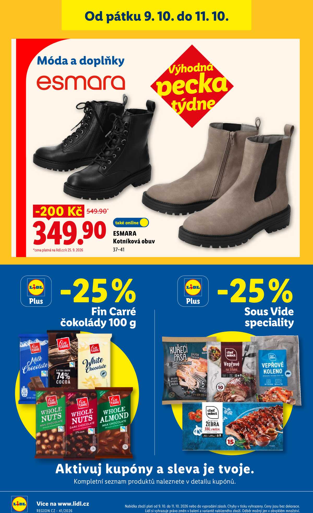 Lidl Čtvrtek od 8.10. do 11.10.2026 strana 46