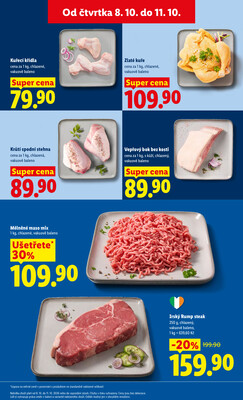 Lidl Čtvrtek od 8.10. do 11.10.2026