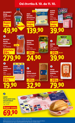 Lidl Čtvrtek od 8.10. do 11.10.2026