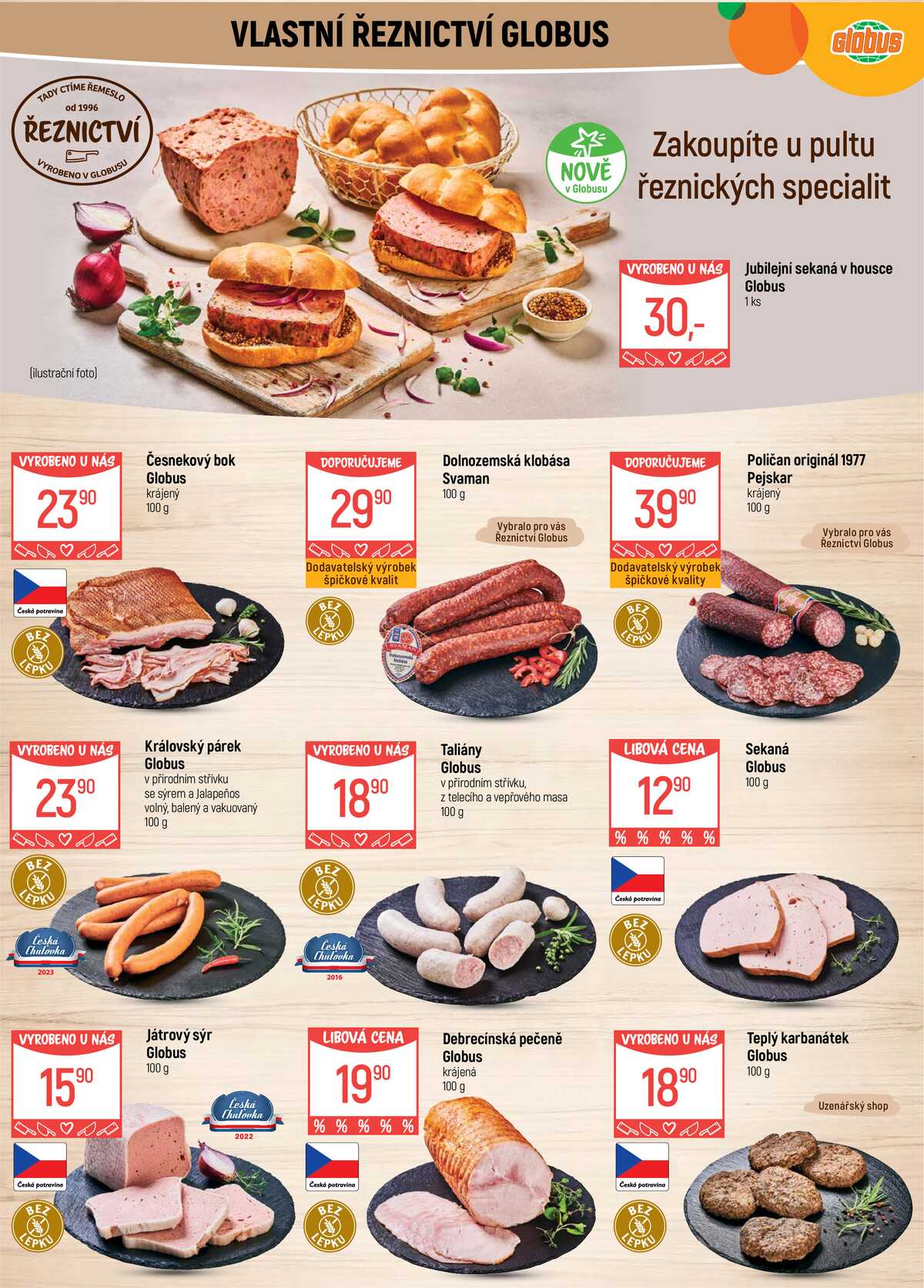 Akční leták Globus 7.10. - 13.10.2026 - Globus Praha - Centrum Černý Most strana 6