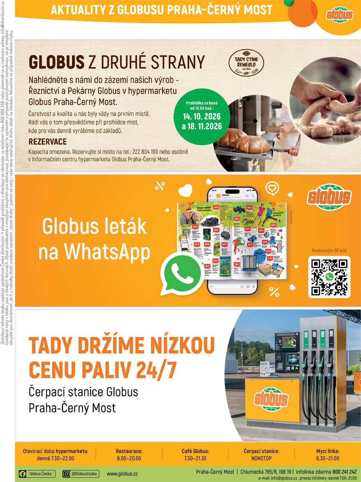 Akční leták Globus 7.10. - 13.10.2026 - Globus Praha - Centrum Černý Most strana 39