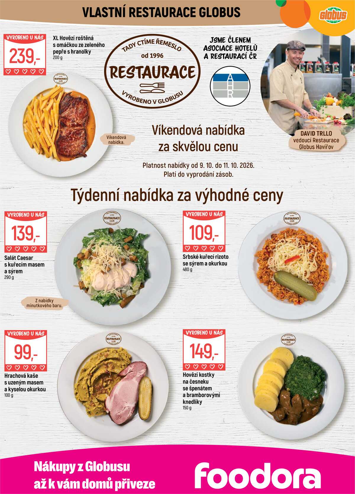 Akční leták Globus 7.10. - 13.10.2026 - Globus Havířov strana 8