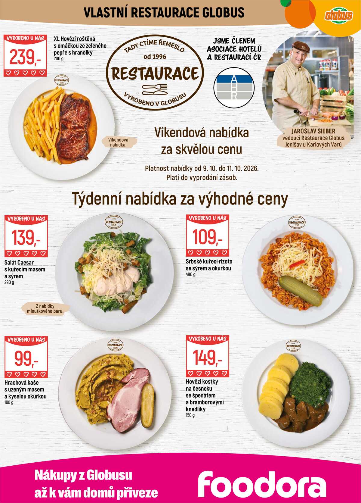 Akční leták Globus 7.10. - 13.10.2026 - Globus Jenišov u Karlových Varů strana 8
