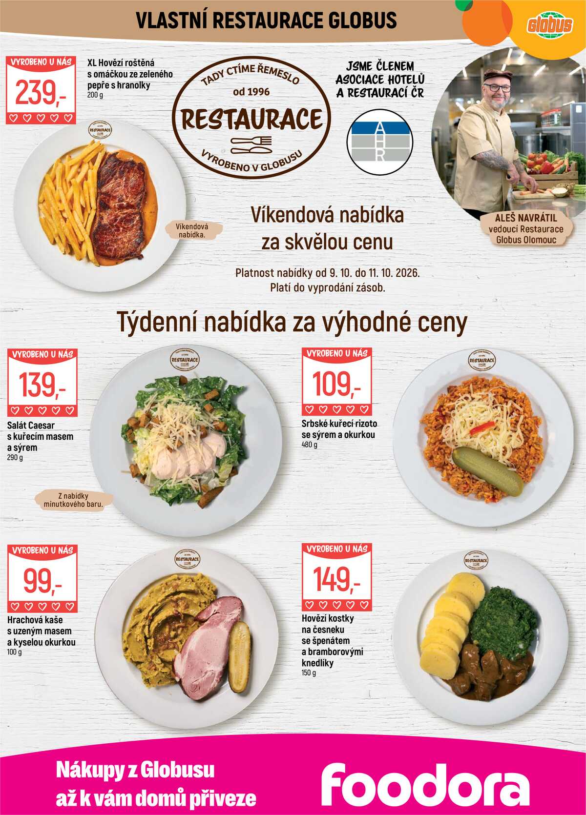 Akční leták Globus 7.10. - 13.10.2026 - Globus Olomouc strana 8