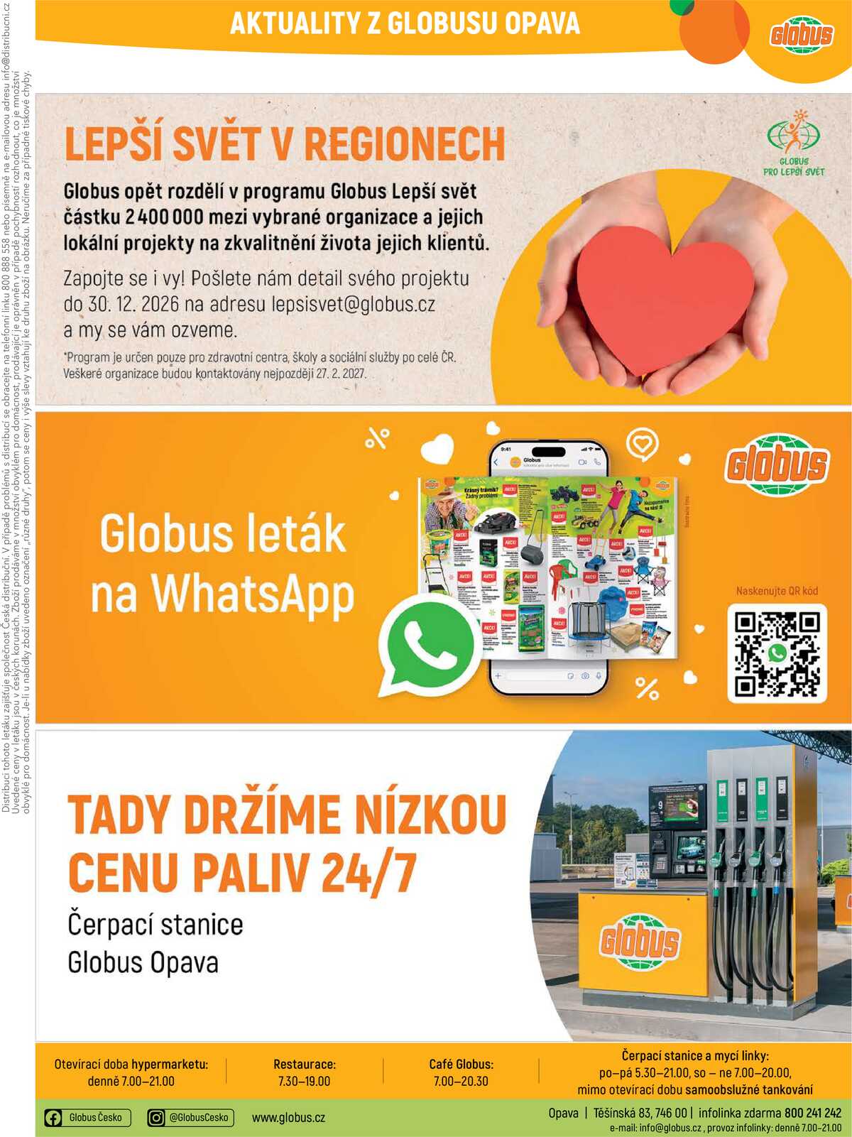 Akční leták Globus 7.10. - 13.10.2026 - Globus Opava strana 39