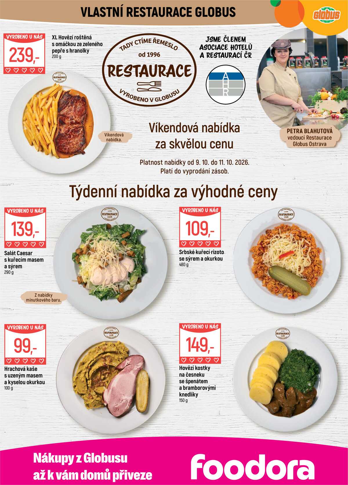 Akční leták Globus 7.10. - 13.10.2026 - Globus Ostrava strana 8