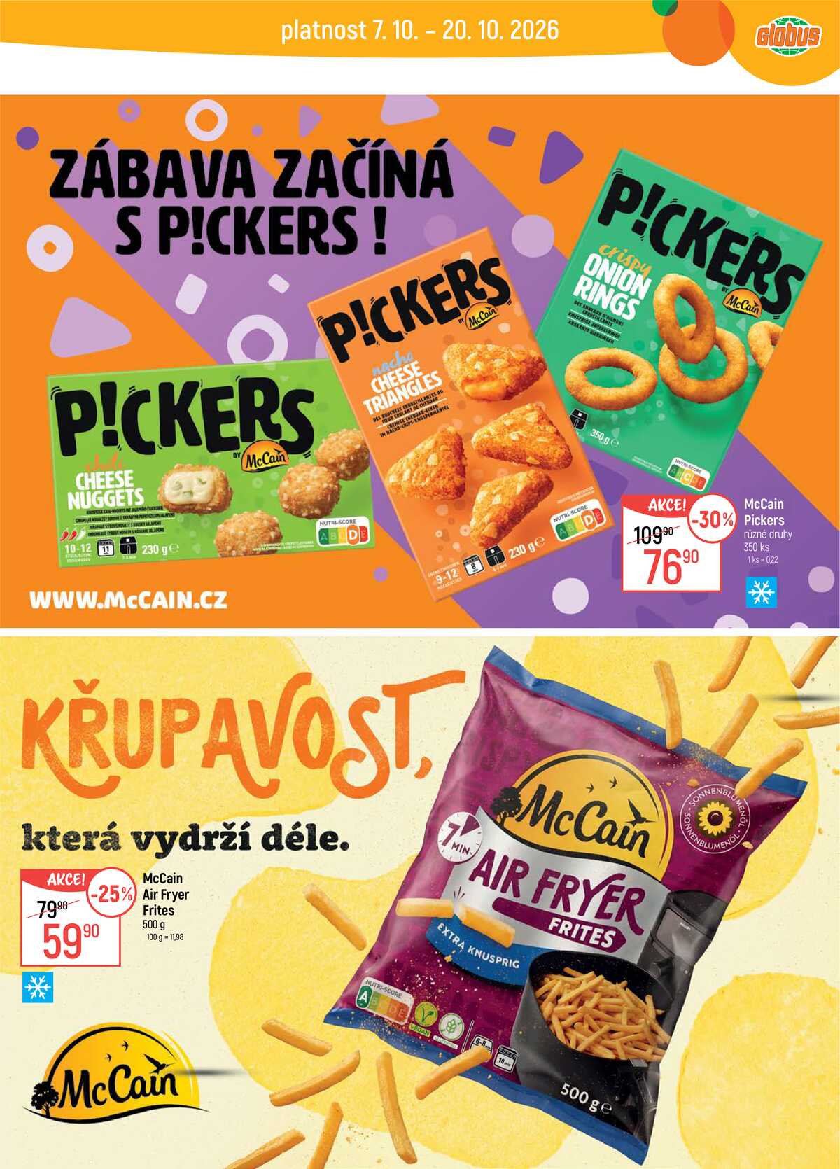 Akční leták Globus 7.10. - 13.10.2026 - Globus Ostrava strana 7