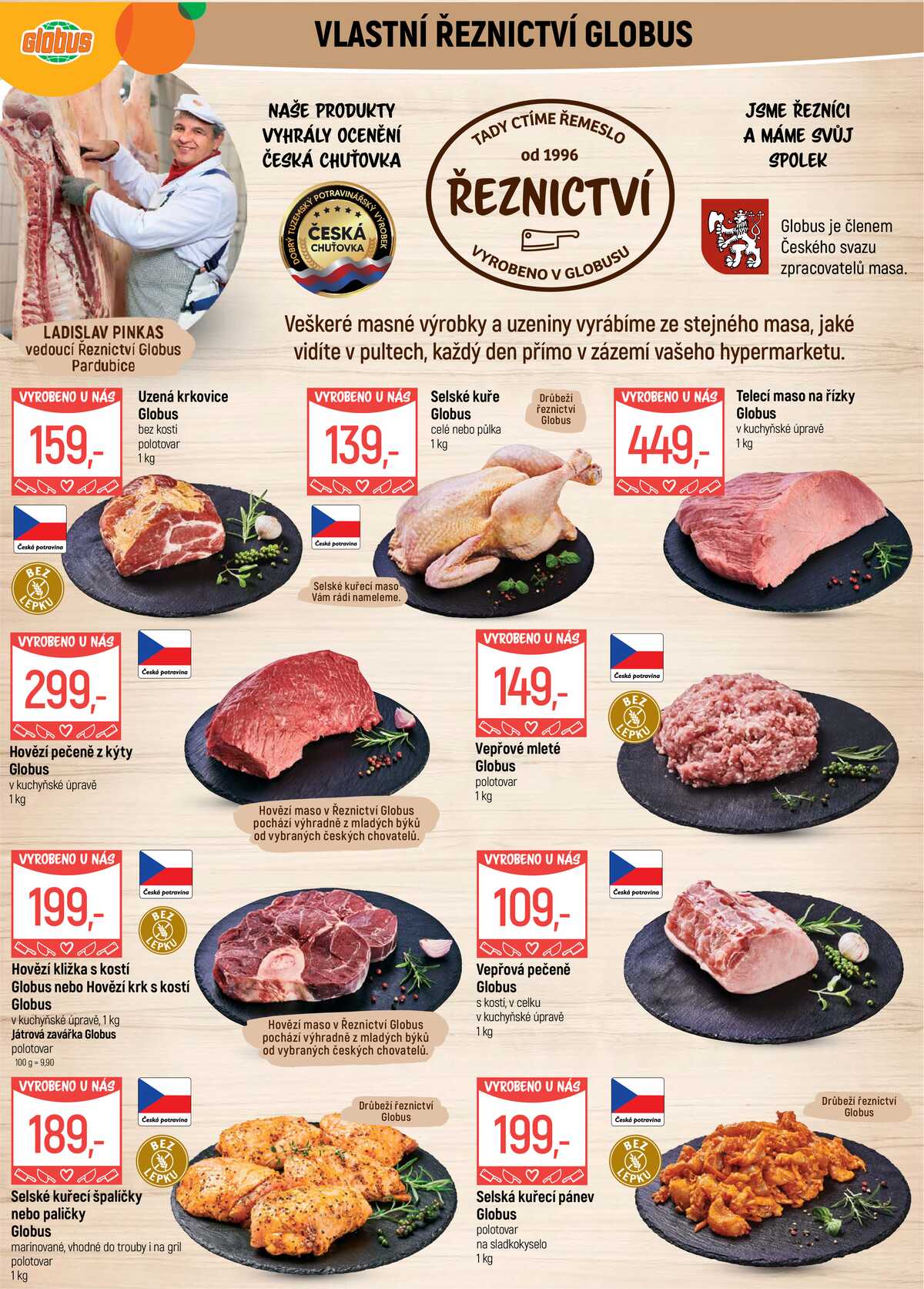 Akční leták Globus 7.10. - 13.10.2026 - Globus Pardubice strana 5
