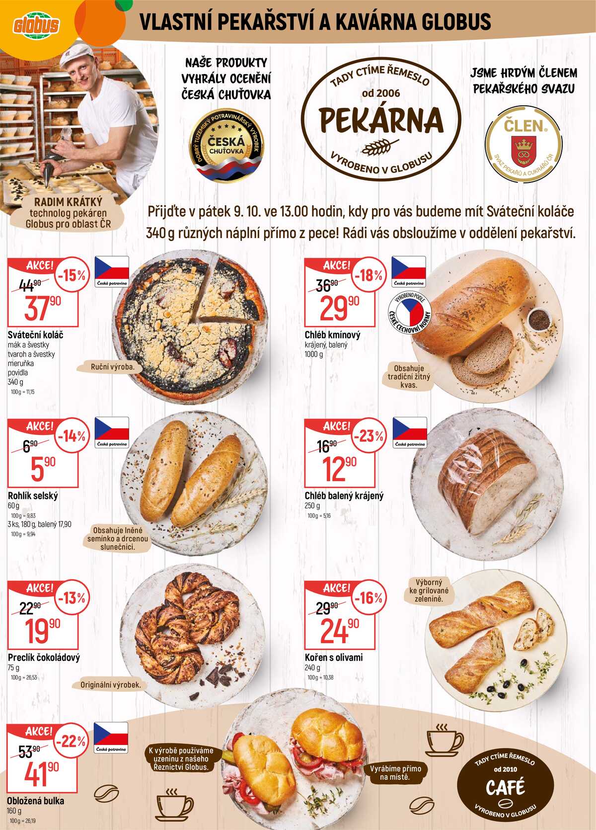 Akční leták Globus 7.10. - 13.10.2026 - Globus Pardubice strana 7