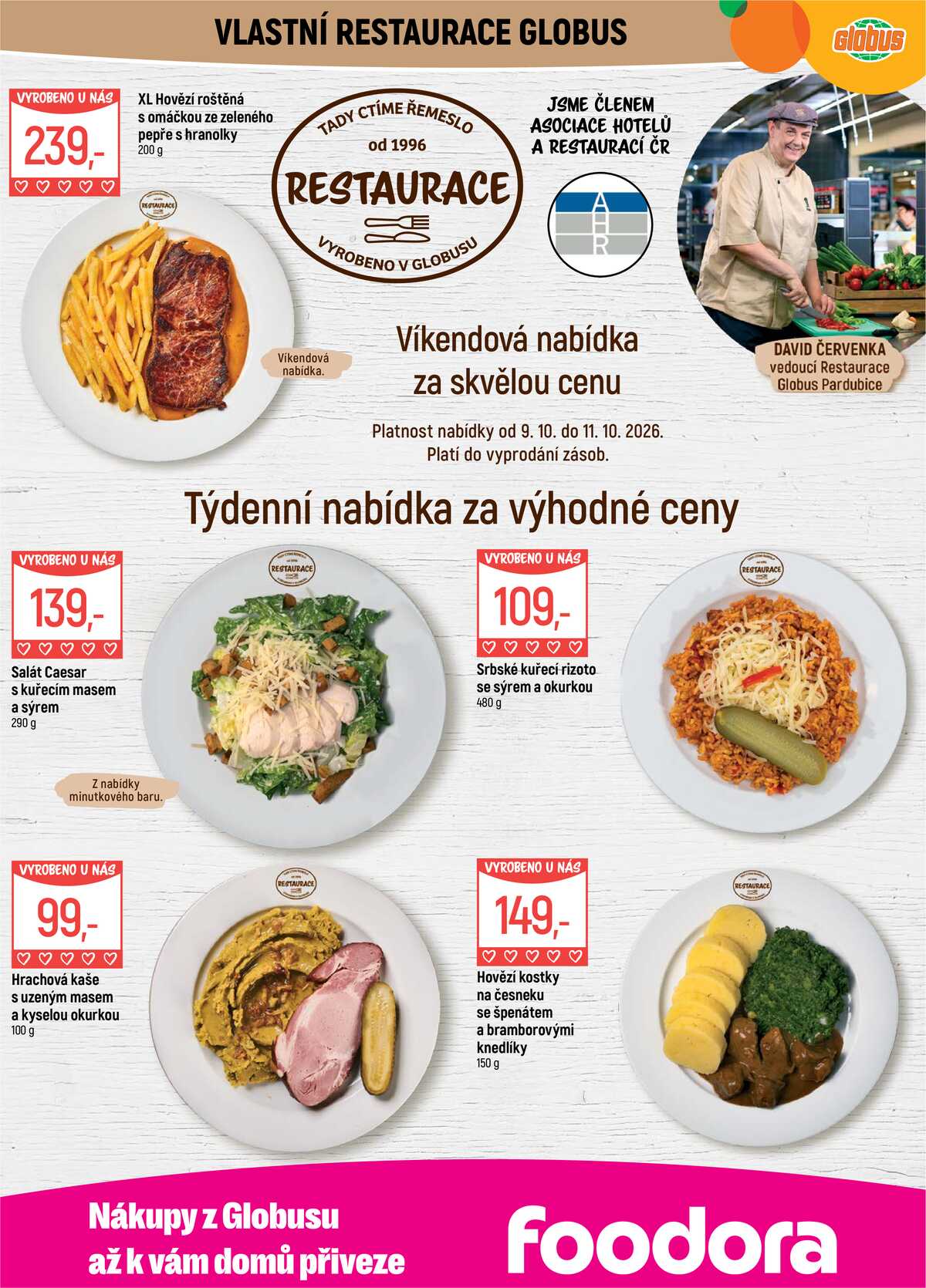 Akční leták Globus 7.10. - 13.10.2026 - Globus Pardubice strana 8