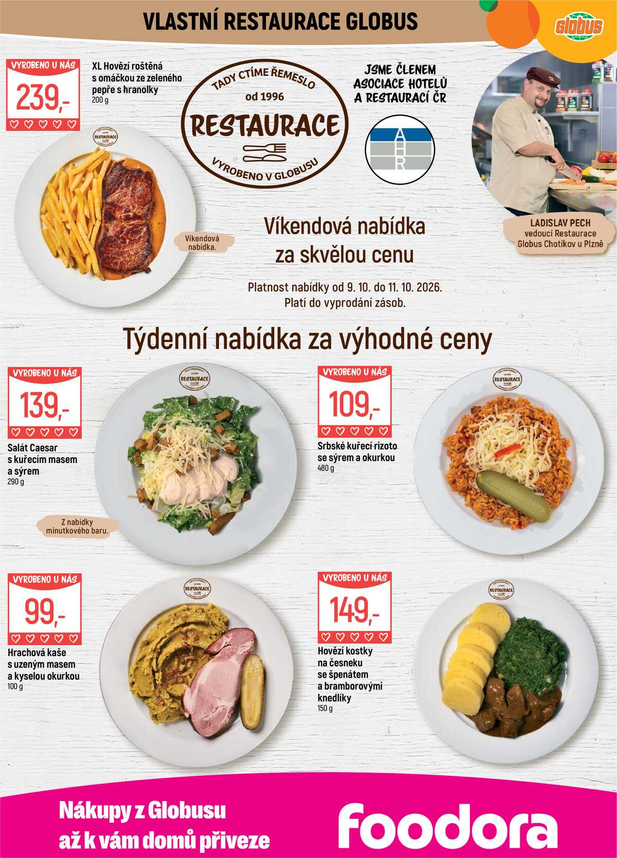 Akční leták Globus 7.10. - 13.10.2026 - Globus Chotíkov u Plzně strana 8