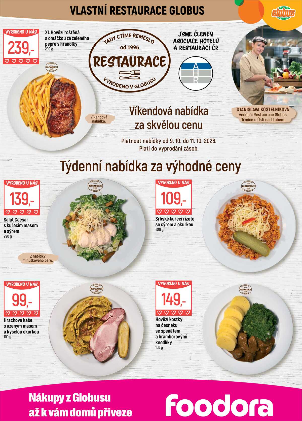 Akční leták Globus 7.10. - 13.10.2026 - Globus Trmice u Ústí nad Labem strana 8