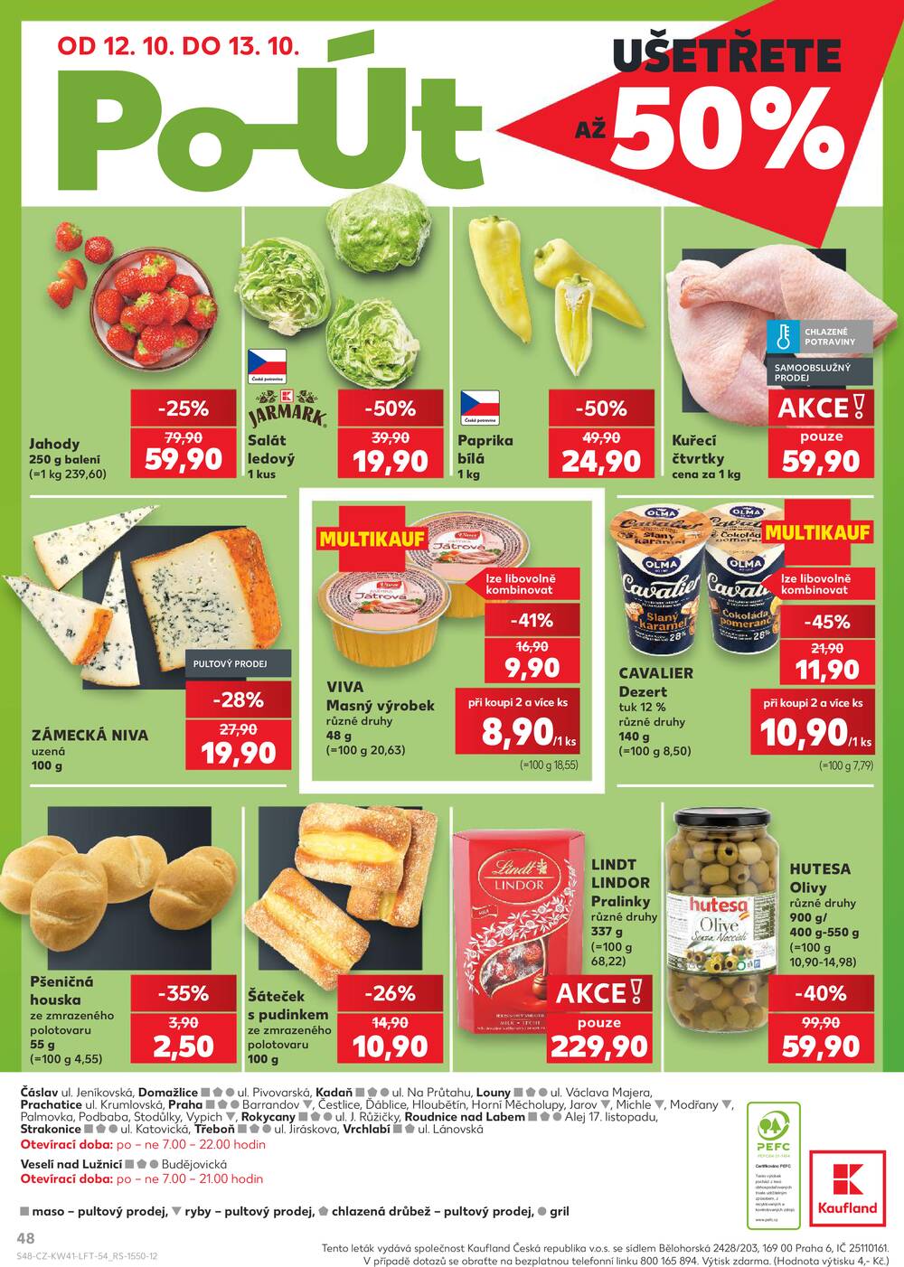 Kaufland 7.10. - 13.10. - Kaufland - Prachatice