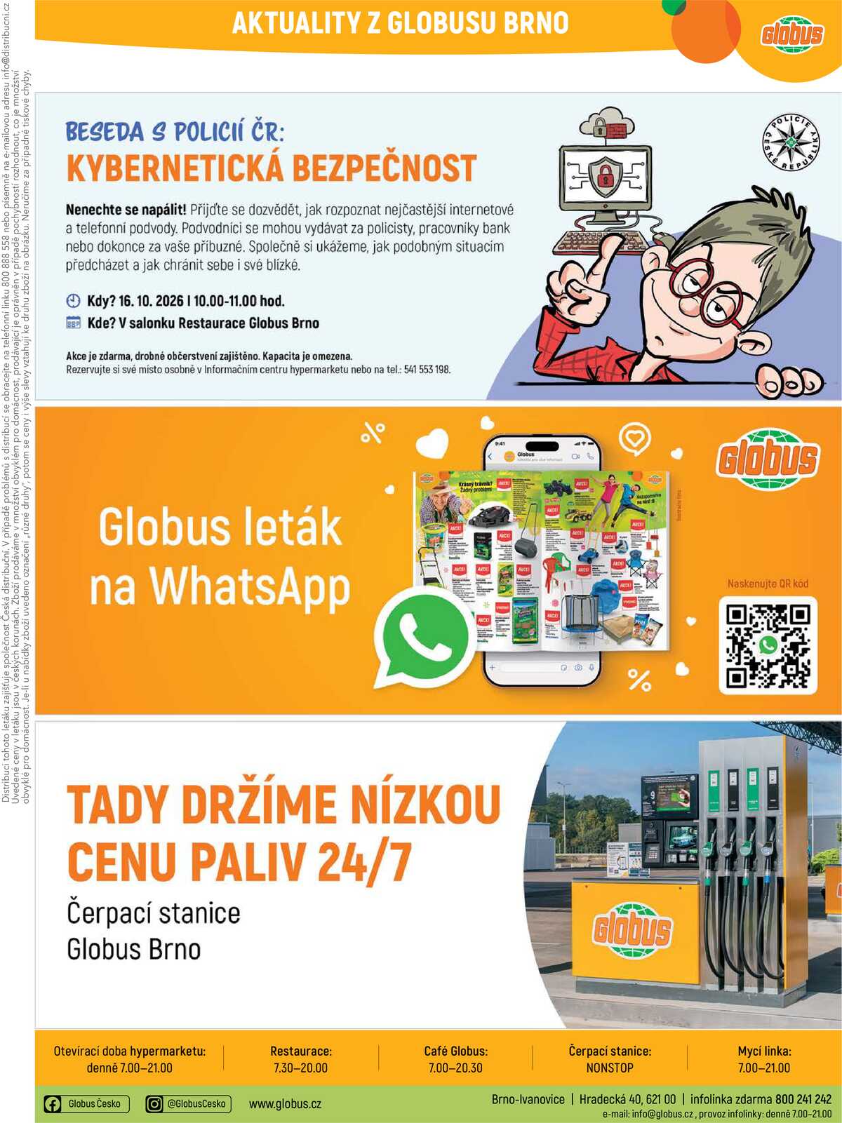 Akční leták Globus 7.10. - 13.10.2026 - Globus Brno Ivanovice strana 39