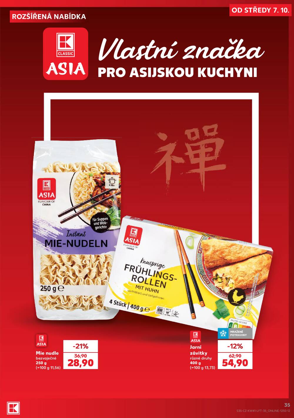 Leták Kaufland - Kaufland 7.10. - 13.10. - Kaufland - Praha 3 (Jarov) - strana 35