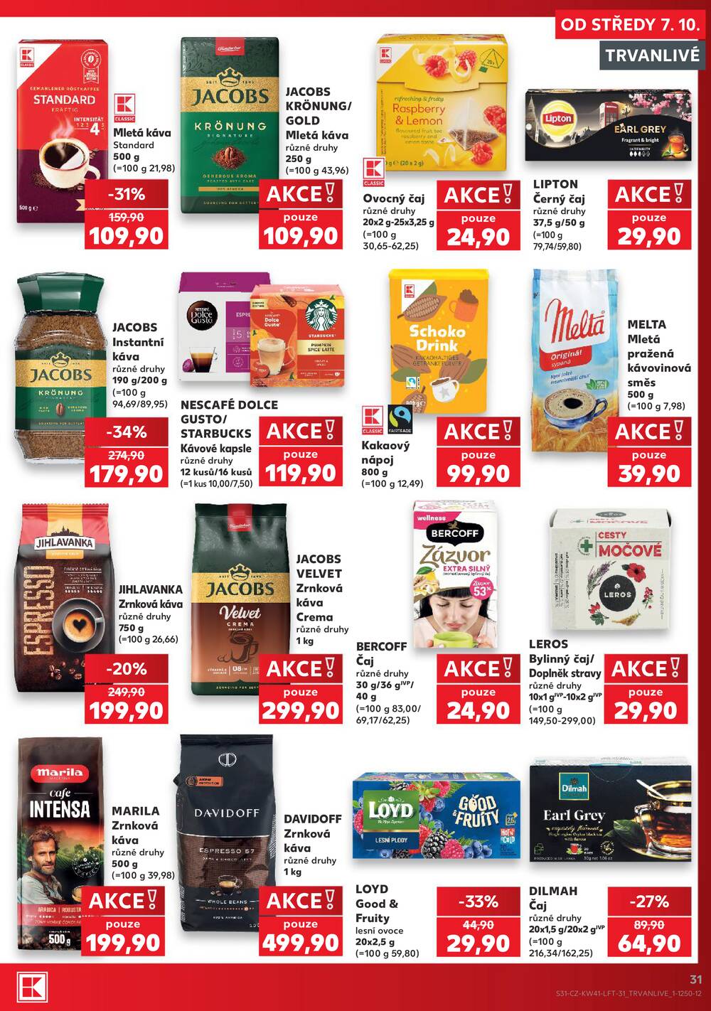 Kaufland 7.10. - 13.10. - Kaufland - Praha 12 (Modřany)