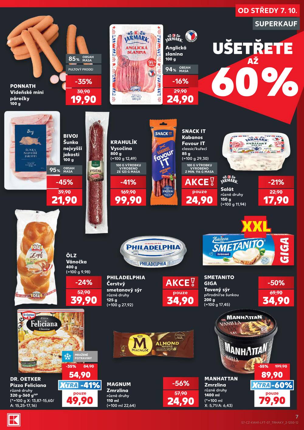 Leták Kaufland - Kaufland 7.10. - 13.10. - Kaufland - Strakonice - strana 7 Leták Kaufland - Kaufland 7.10. - 13.10. - Kaufland - Strakonice - strana 7