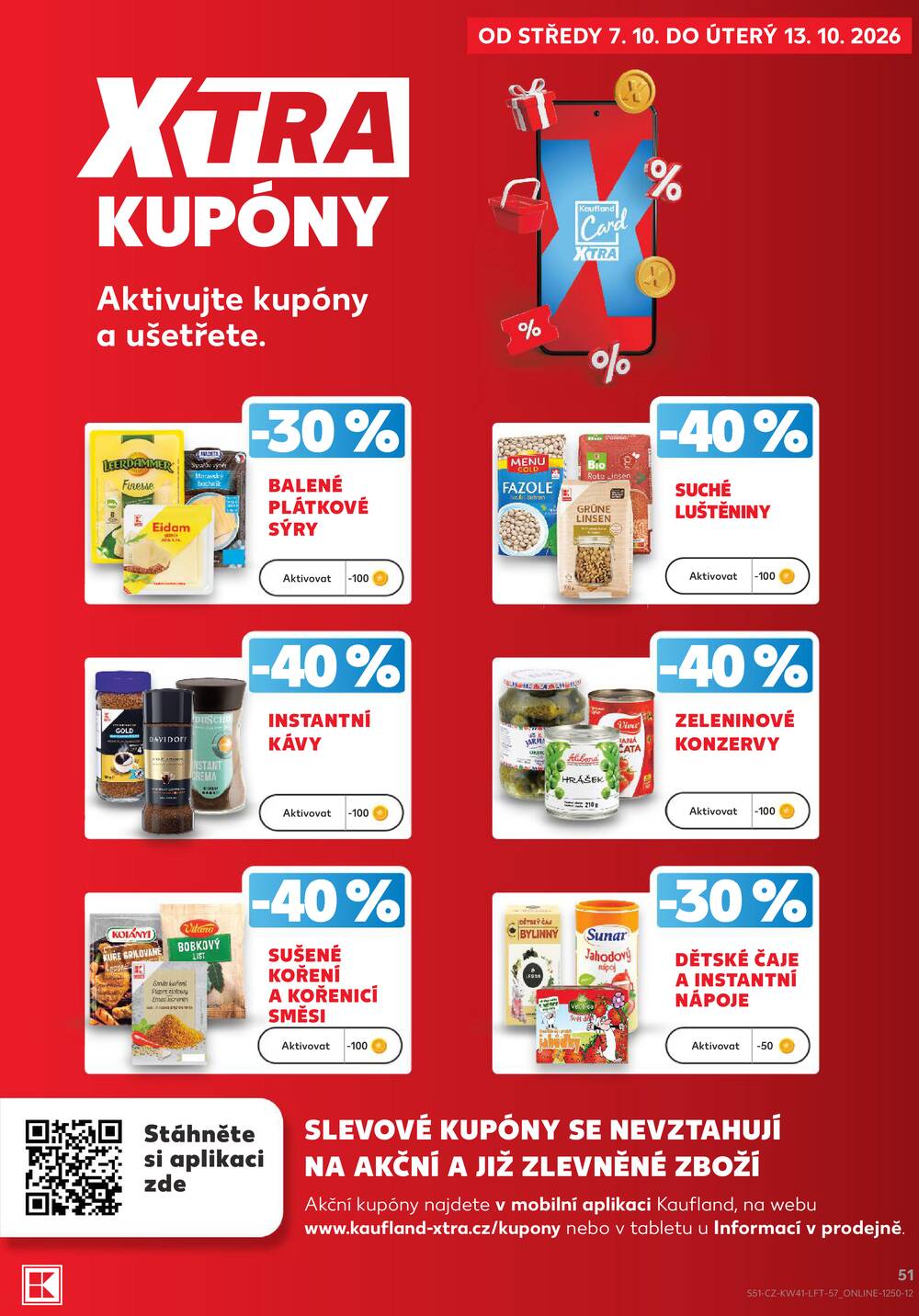 Leták Kaufland - Kaufland 7.10. - 13.10. - Kaufland - Strakonice - strana 51