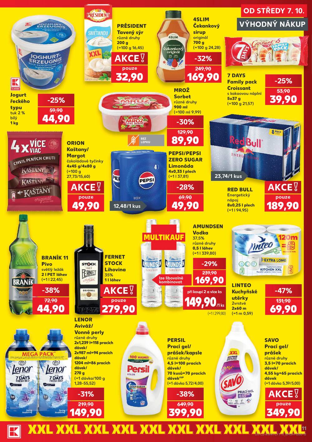 Leták Kaufland - Kaufland 7.10. - 13.10. - Kaufland - Praha 4 (Michle) - strana 11 Leták Kaufland - Kaufland 7.10. - 13.10. - Kaufland - Praha 4 (Michle) - strana 11
