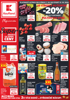 Leták Kaufland 7.10. - 13.10. - Kaufland - Teplice