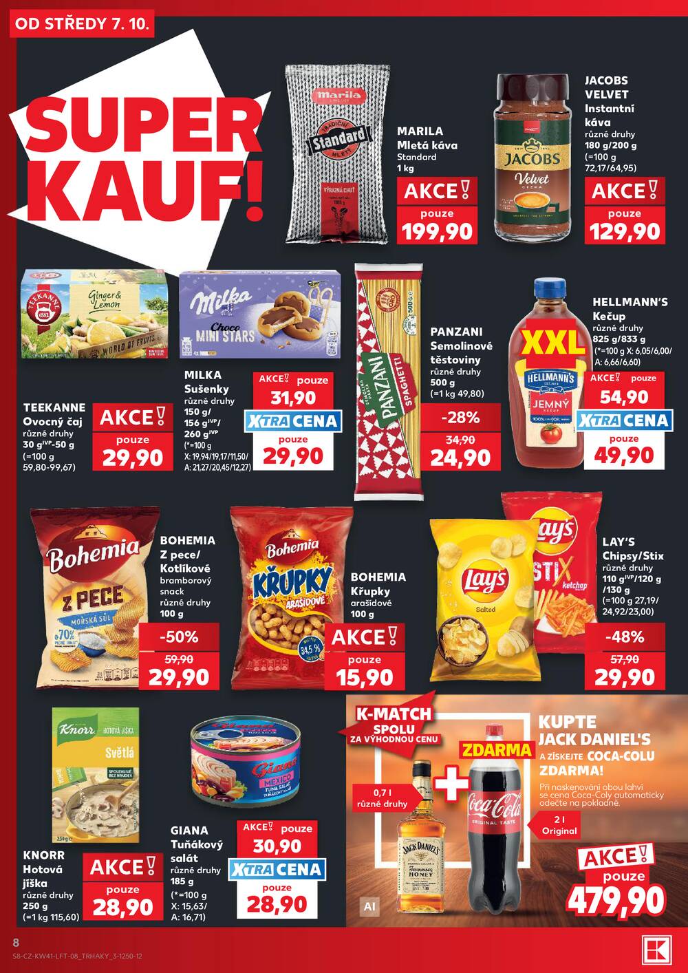 Kaufland 7.10. - 13.10. - Kaufland - Třinec - Lyžbice