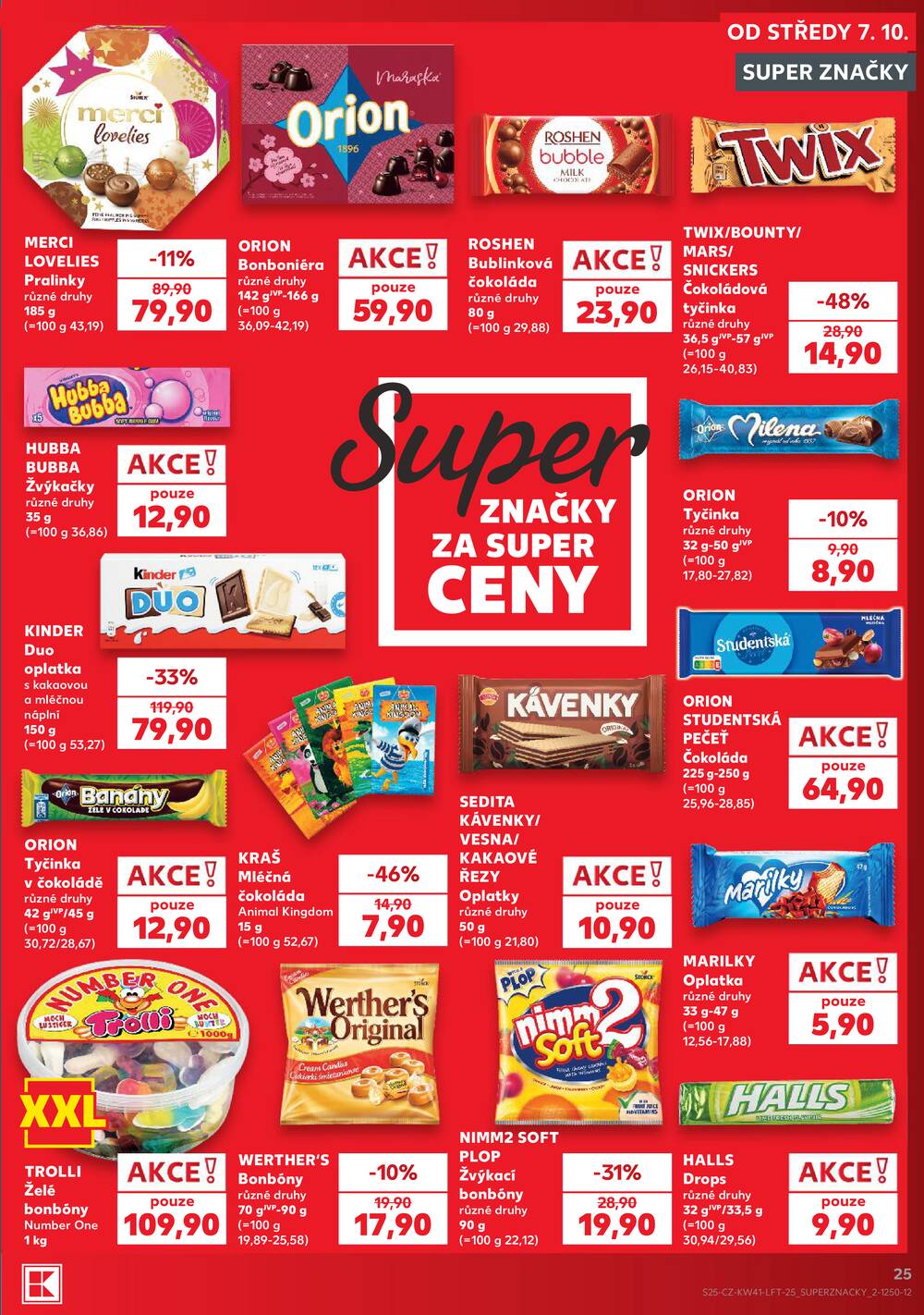 Kaufland 7.10. - 13.10. - Kaufland - Prostějov (Okružní ulice)