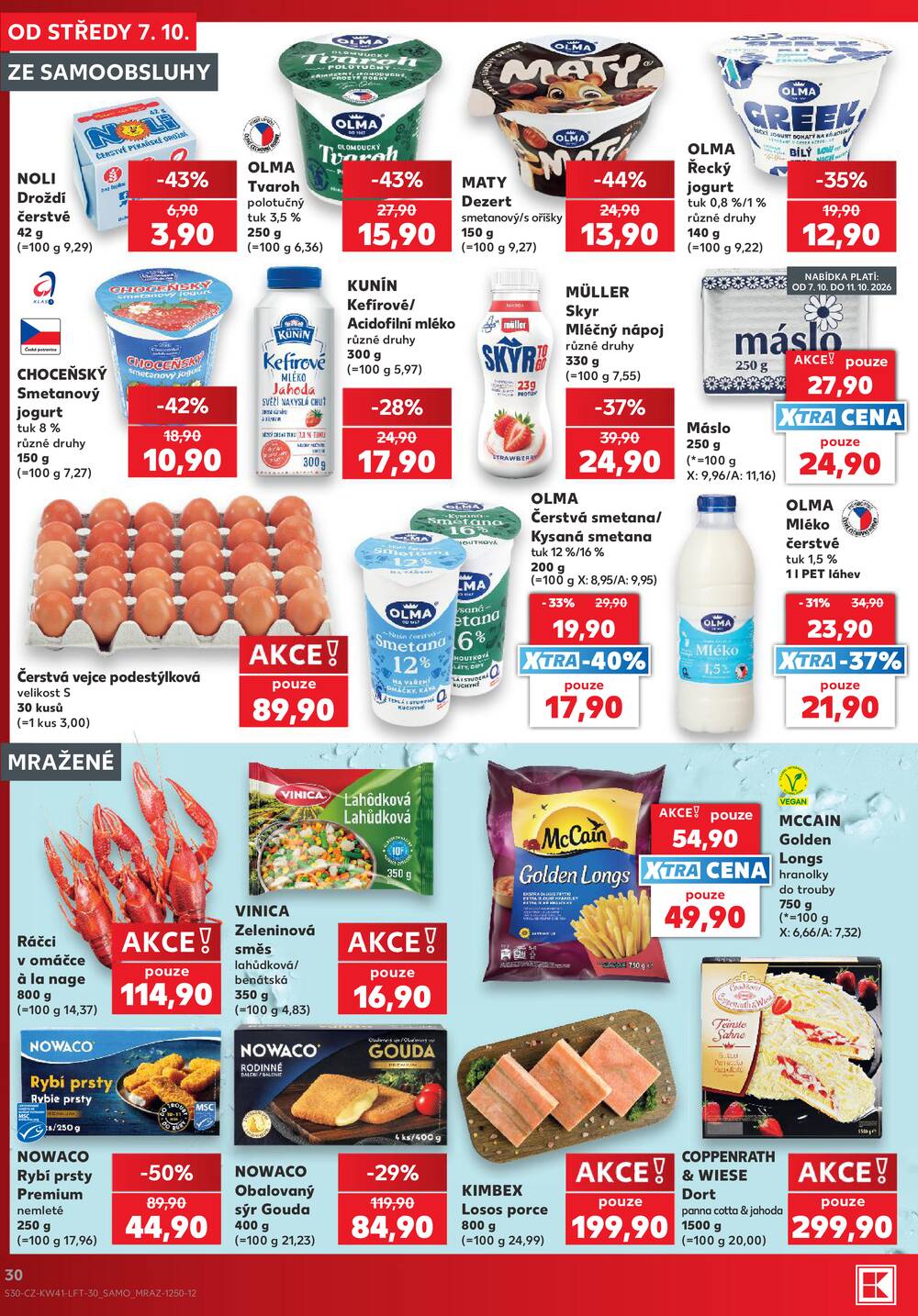 Kaufland 7.10. - 13.10. - Kaufland - Marianské Lázně