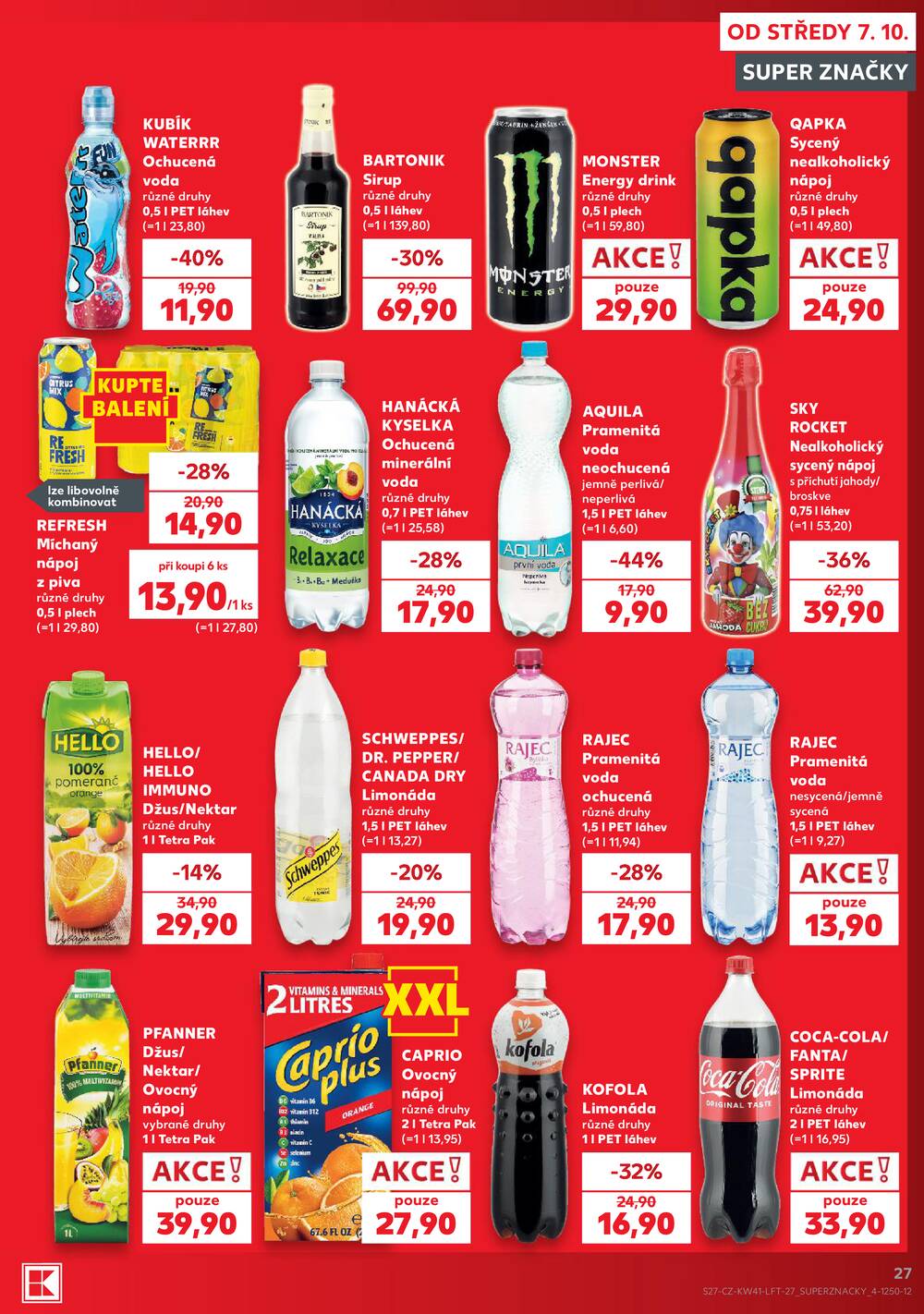 Kaufland 7.10. - 13.10. - Kaufland - Kolín