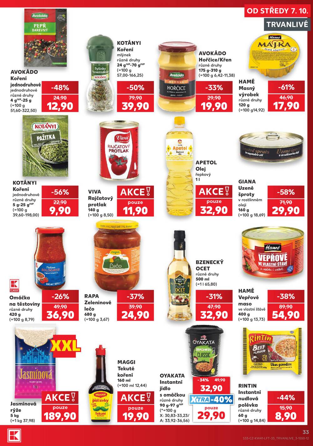Kaufland 7.10. - 13.10. - Kaufland - Kolín