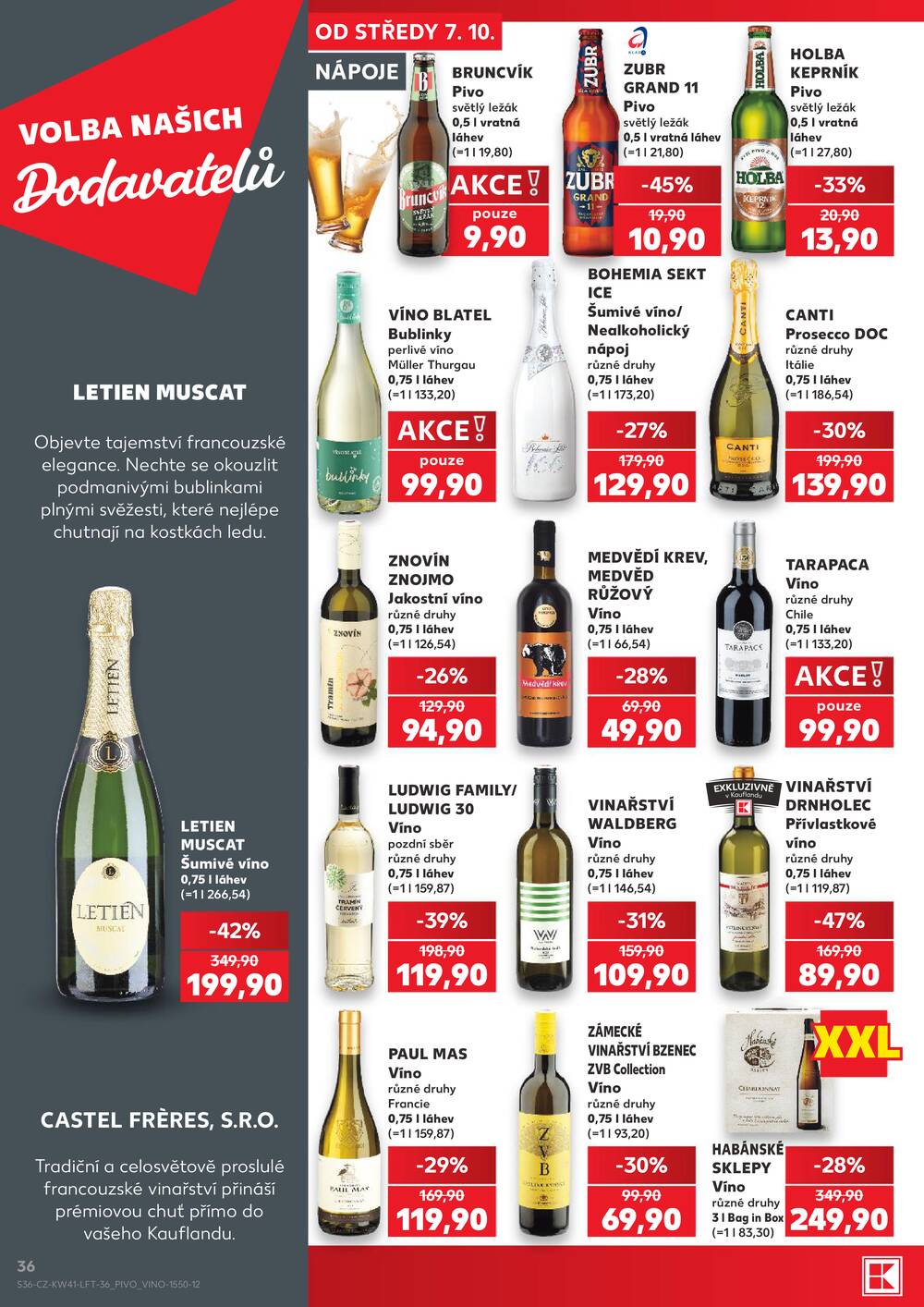 Kaufland 7.10. - 13.10. - Kaufland - Přerov Lýsky
