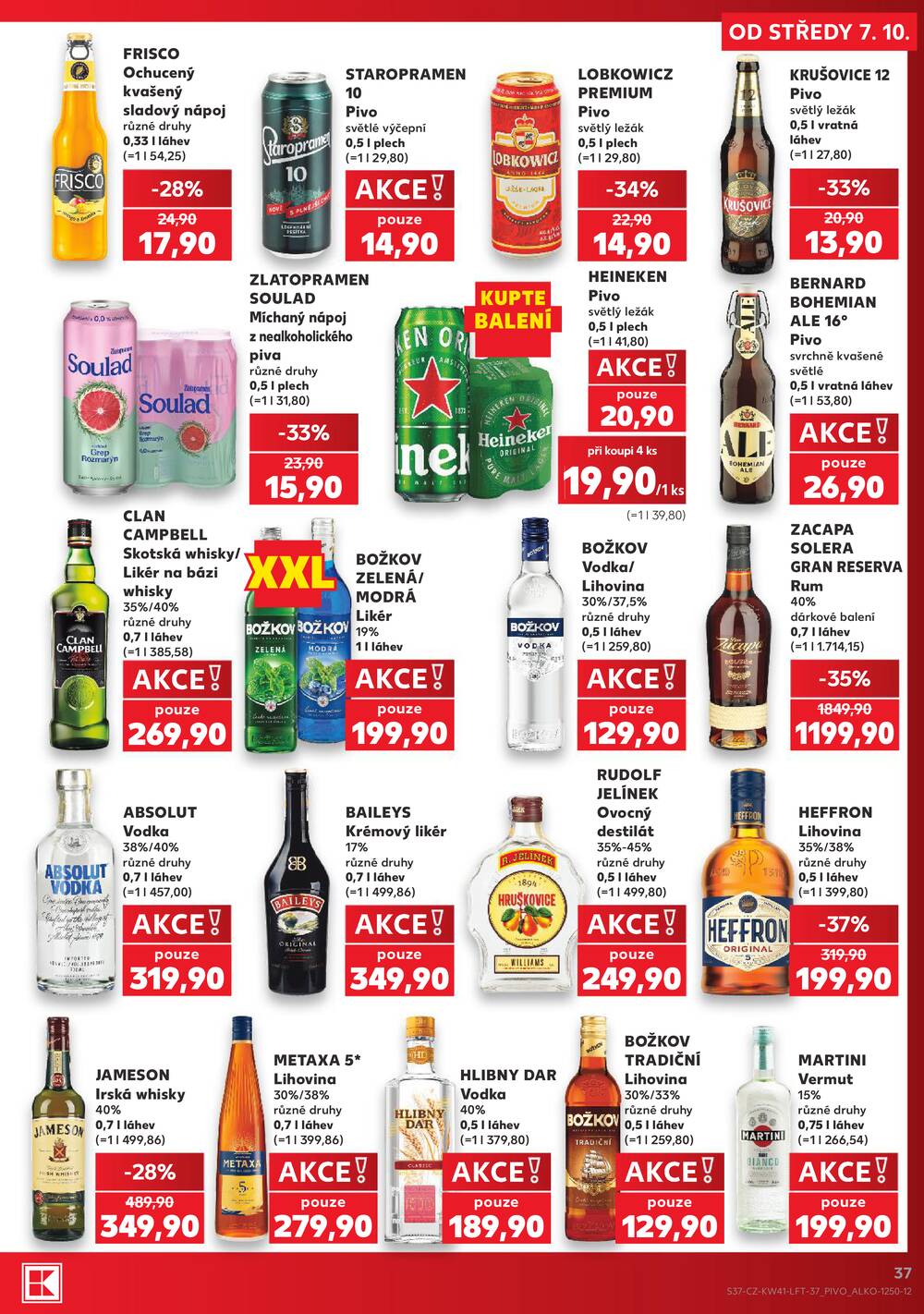 Kaufland 7.10. - 13.10. - Kaufland - Otrokovice