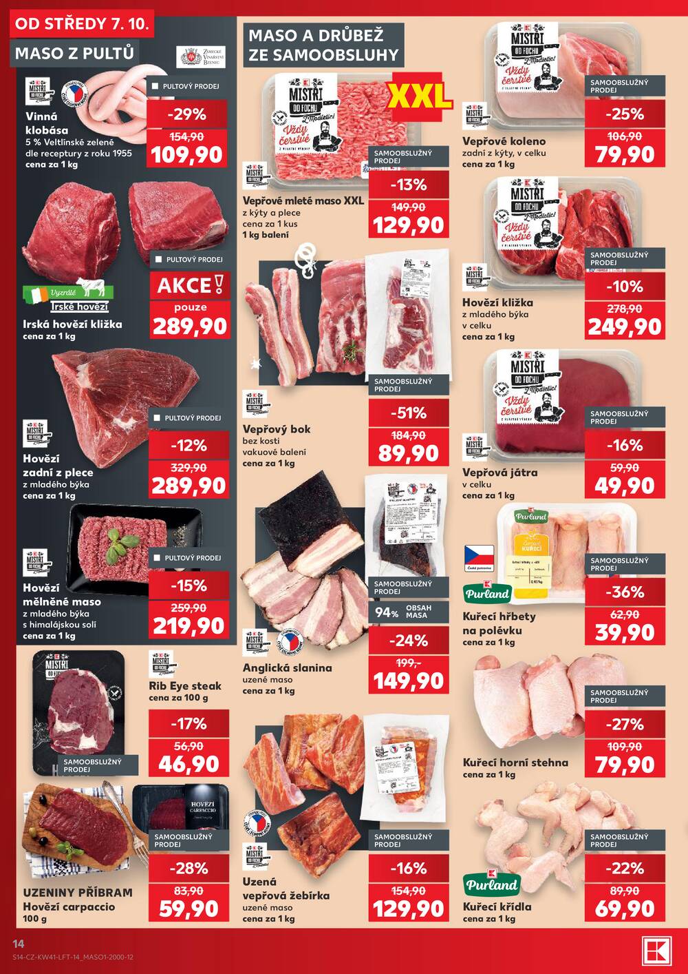 Kaufland 7.10. - 13.10. - Kaufland - Český Těšín