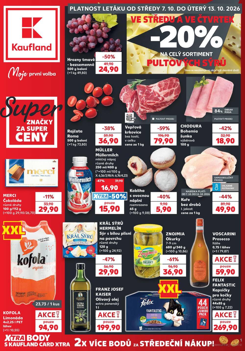 Kaufland 7.10. - 13.10. - Kaufland - Praha 8 (Malý Klín)