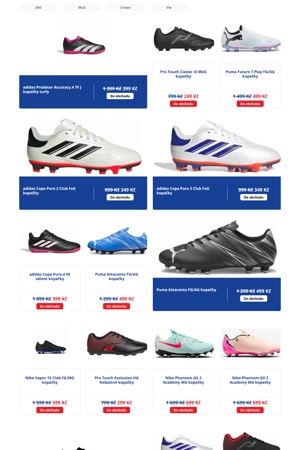 Intersport Kopačky a míče - 4. 10. 2026
