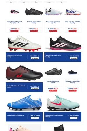 Intersport Boty - 4. 10. 2026