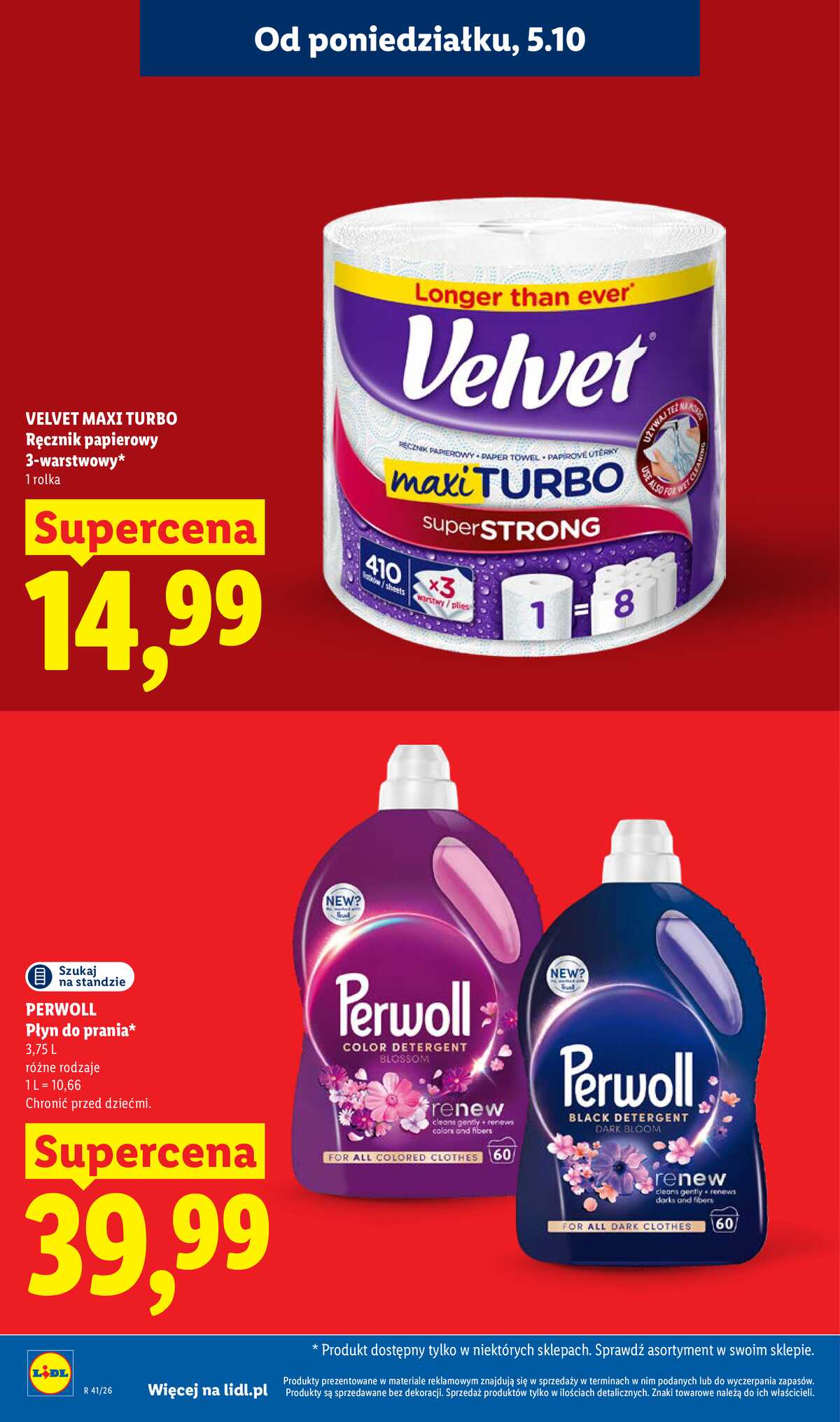 Leták Lidl Polsko 5.10.-7.10.2026 - Leták strana 16