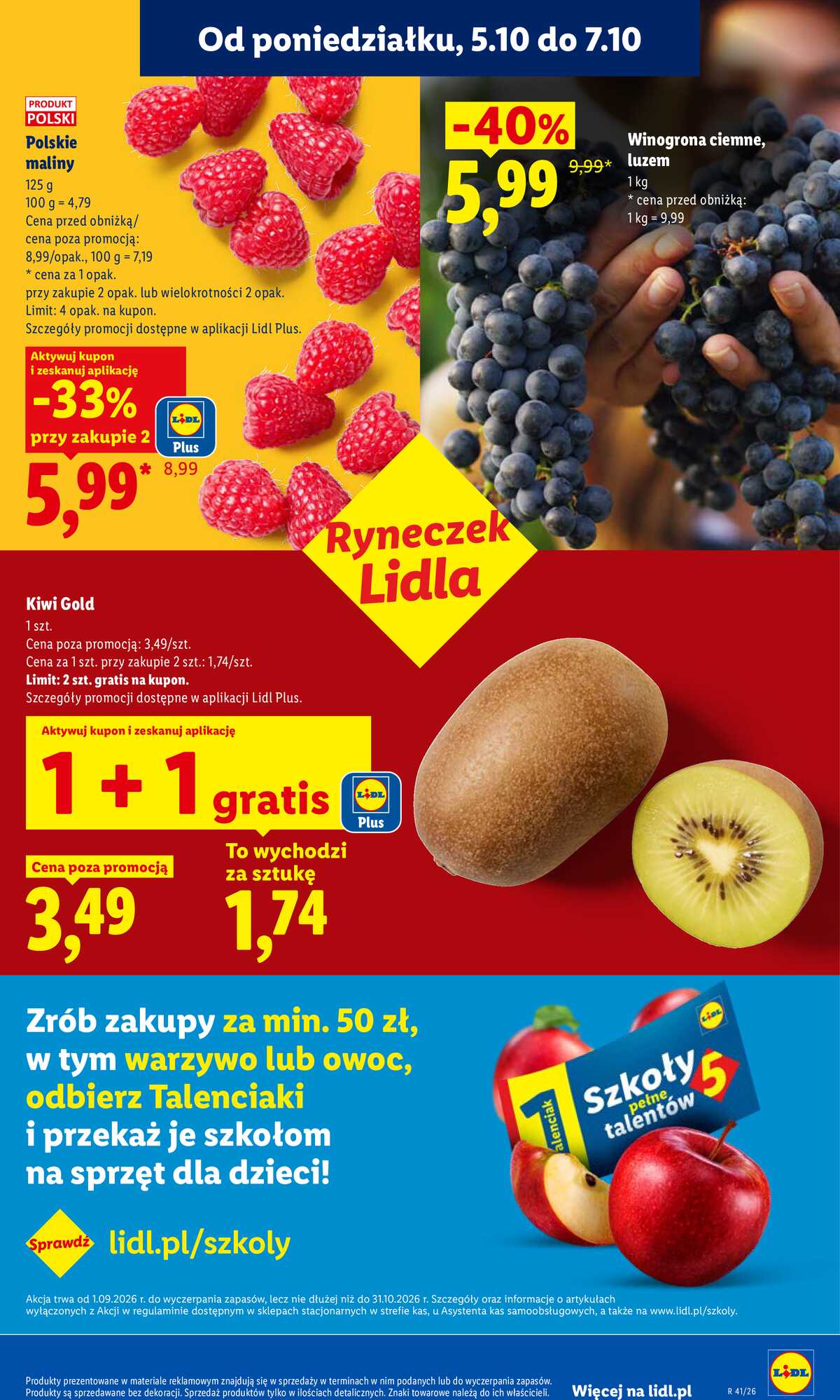 Leták Lidl Polsko 5.10.-7.10.2026 - Leták strana 39